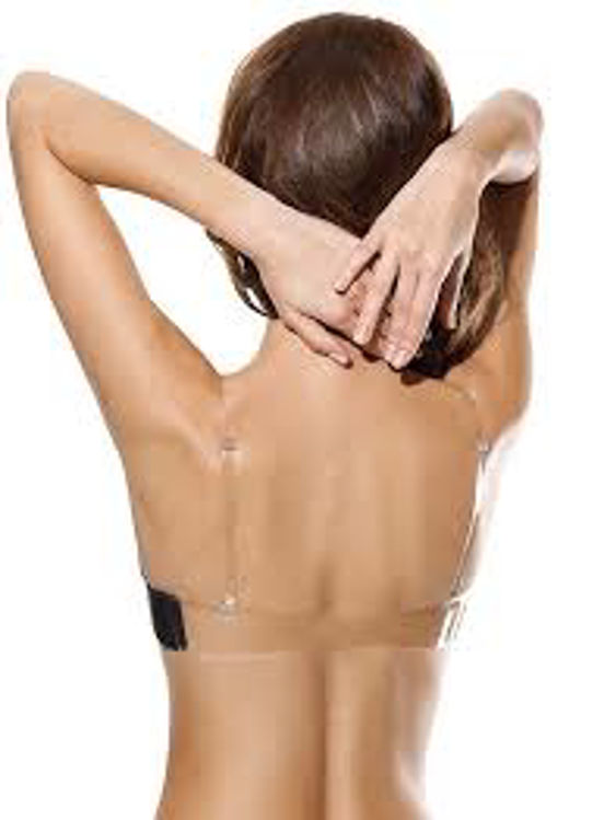 Picture of 8175 LORMAR LADIES SUPER PUSH UP BRA AND TRANSPARENT BACK
